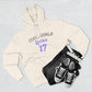 Love for 17 Graphic Three-Panel Fleece Hoodie - snazzymerch