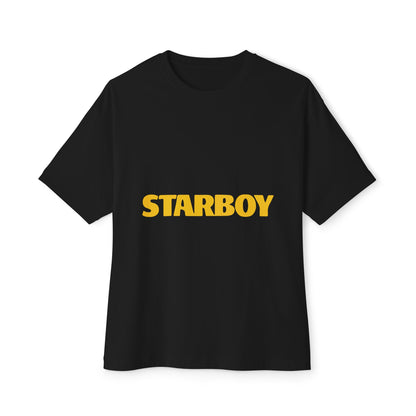 Golden Glow Unisex Oversized Boxy Tee - snazzymerch