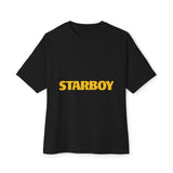 Golden Glow Unisex Oversized Boxy Tee - snazzymerch