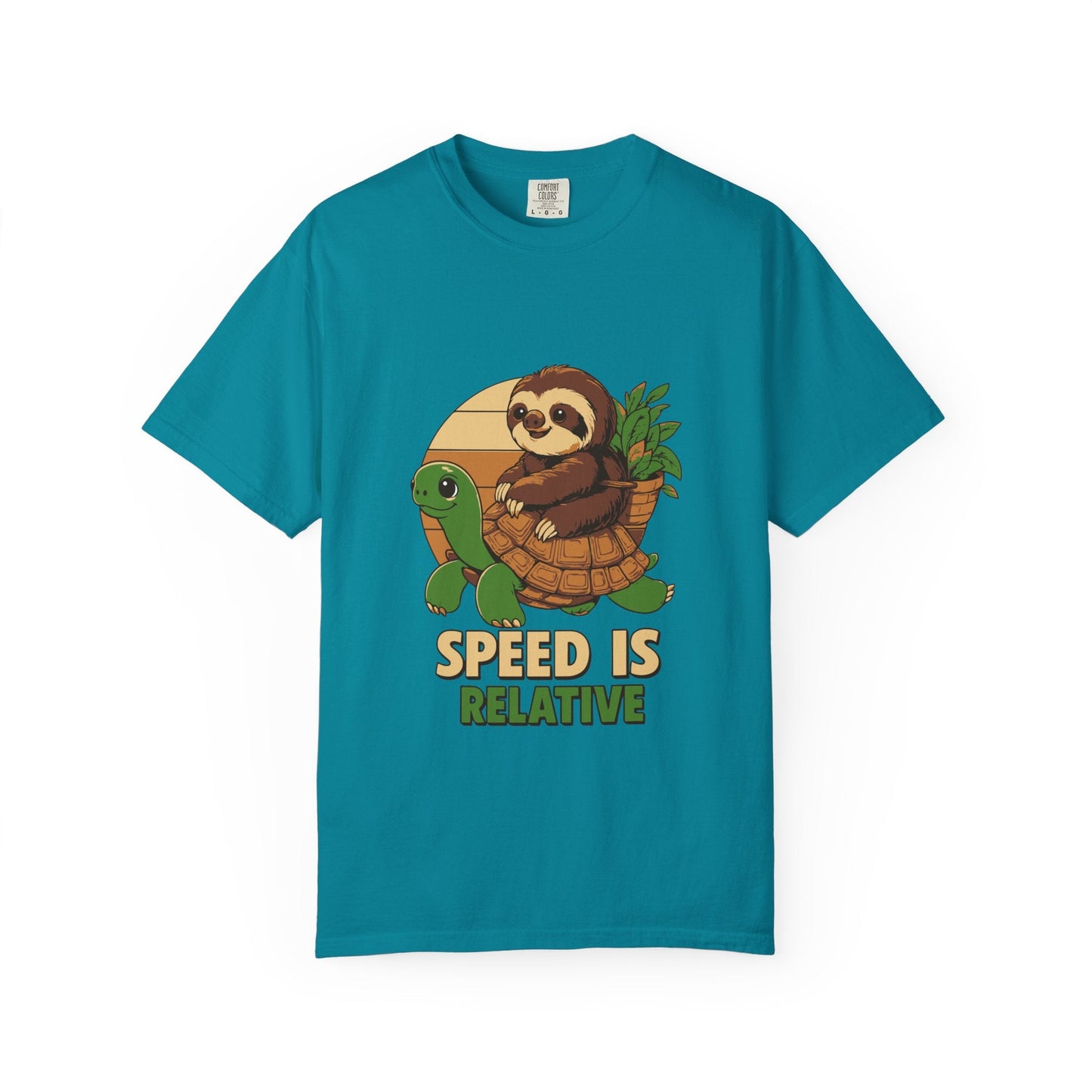 Dyed T-shirt – Snazzy Speed Edition Printify