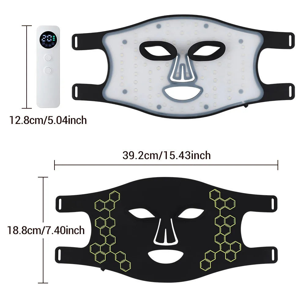 LED Silicone Facial Beauty Device snazzymerch