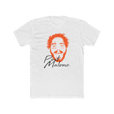Unisex Cotton Tee – Post Malone Name Design with Picture Printify