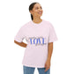 Microphone Muse Unisex Oversized Boxy Tee - snazzymerch