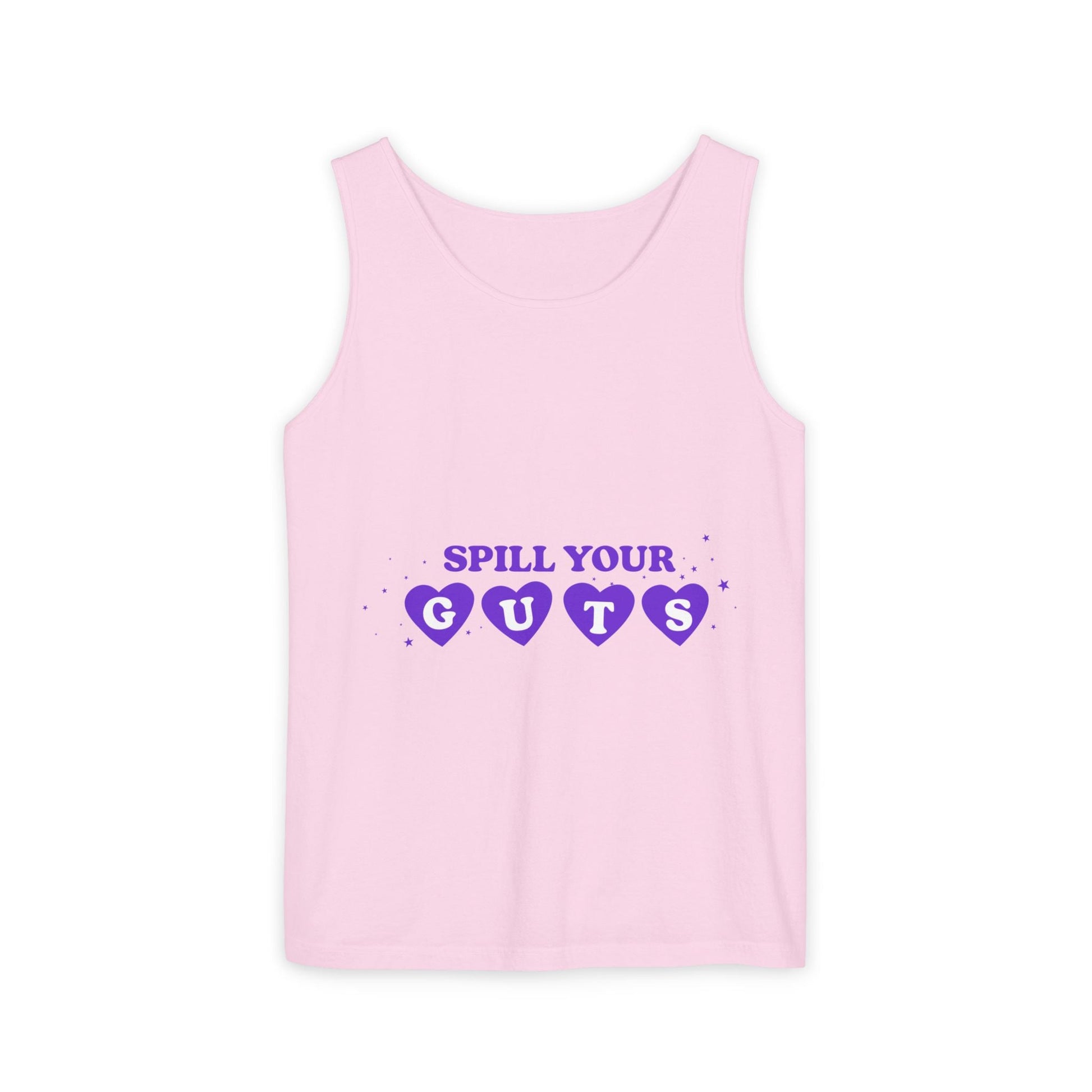 Spill Your Guts Heart-Dyed Tank Top Printify