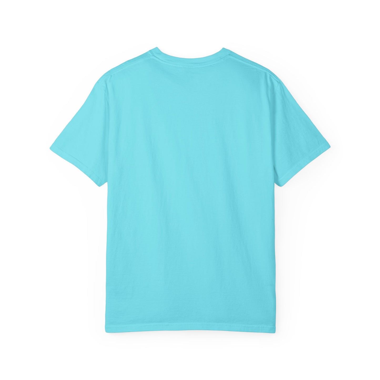 Cut-Out Text Unisex Garment-Dyed T-shirt - snazzymerch