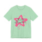 Graffiti Star Beats Unisex Jersey short sleeve tee Printify