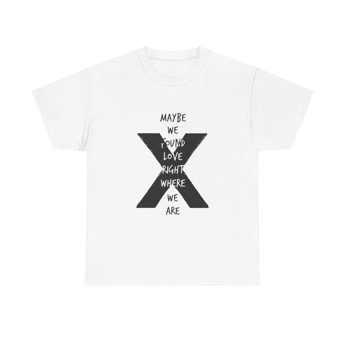 Abstract Paw and Brush Stroke Unisex Heavy Cotton Tee Printify