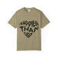 Billie Eilish Inspired Dyed T-shirt – Happier Heart Lettering Edition Printify