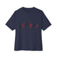Music Vibes Unisex oversized Boxy Tee - snazzymerch