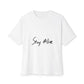 Shadow Pulse Unisex Oversized Boxy Tee - snazzymerch