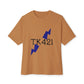 Bolt Duality Unisex Oversized Boxy tee Printify
