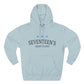 Blue Star Cluster Three-Panel Fleece Hoodie - snazzymerch