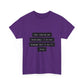 Emotional Line Text Unisex Heavy Cotton Tee - snazzymerch