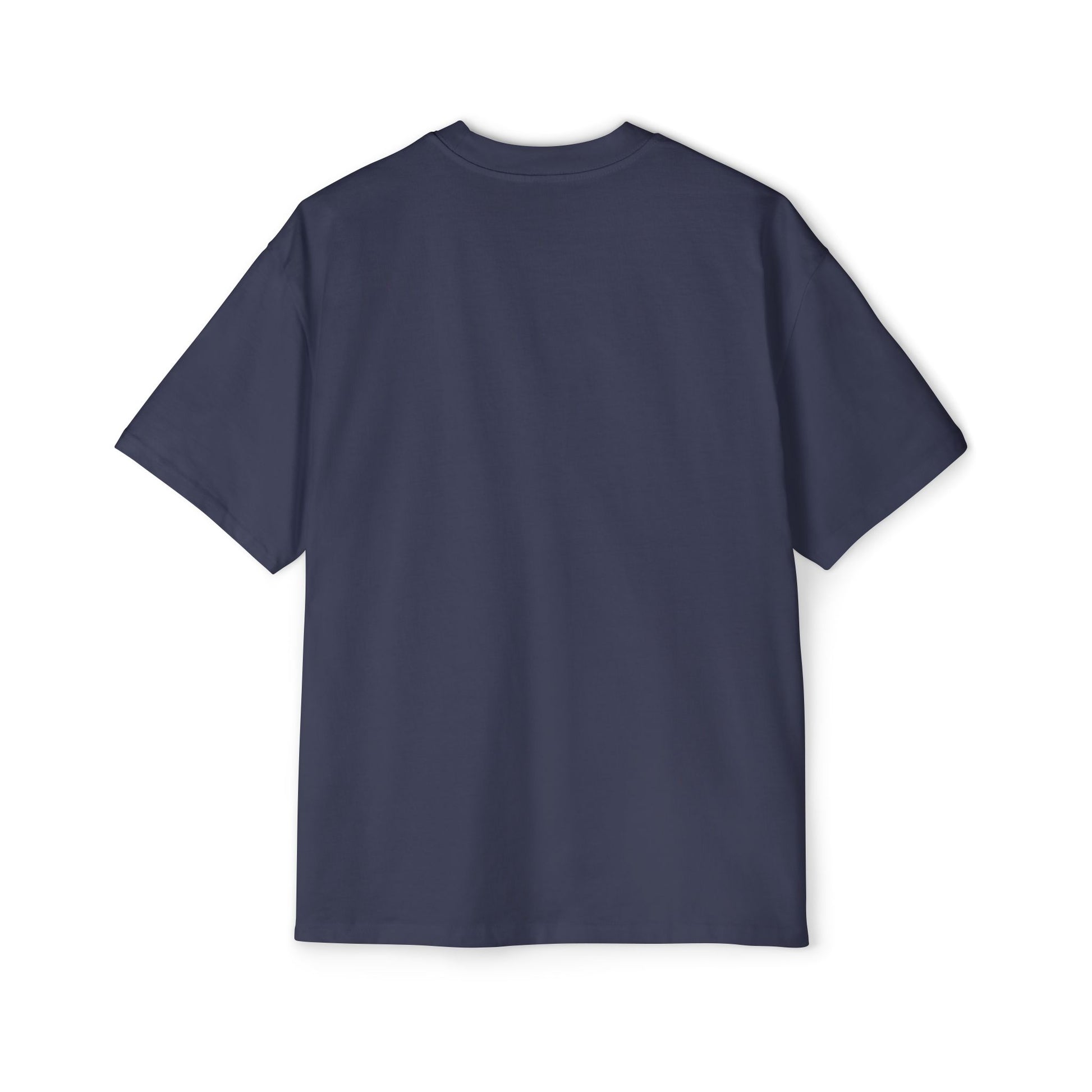 Pink Hope Smile Men's Heavy Oversized Tee - snazzymerch