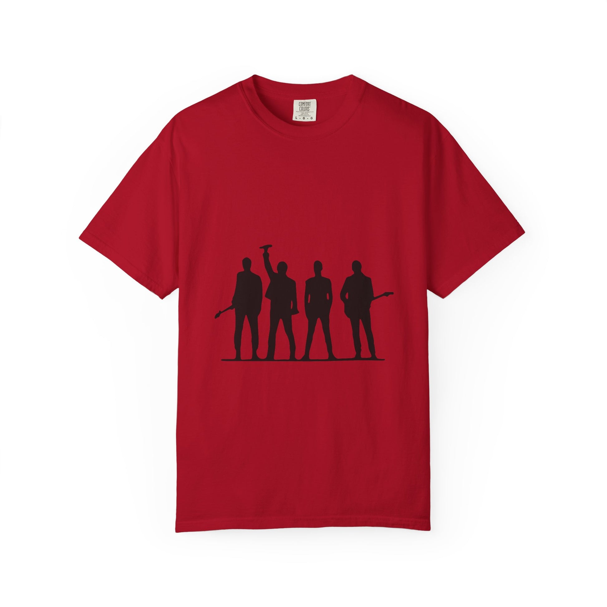 Retro Rock Vibes Unisex Garment-Dyed T-shirt - snazzymerch