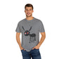 Demon Sketch Dyed Tshirt Printify