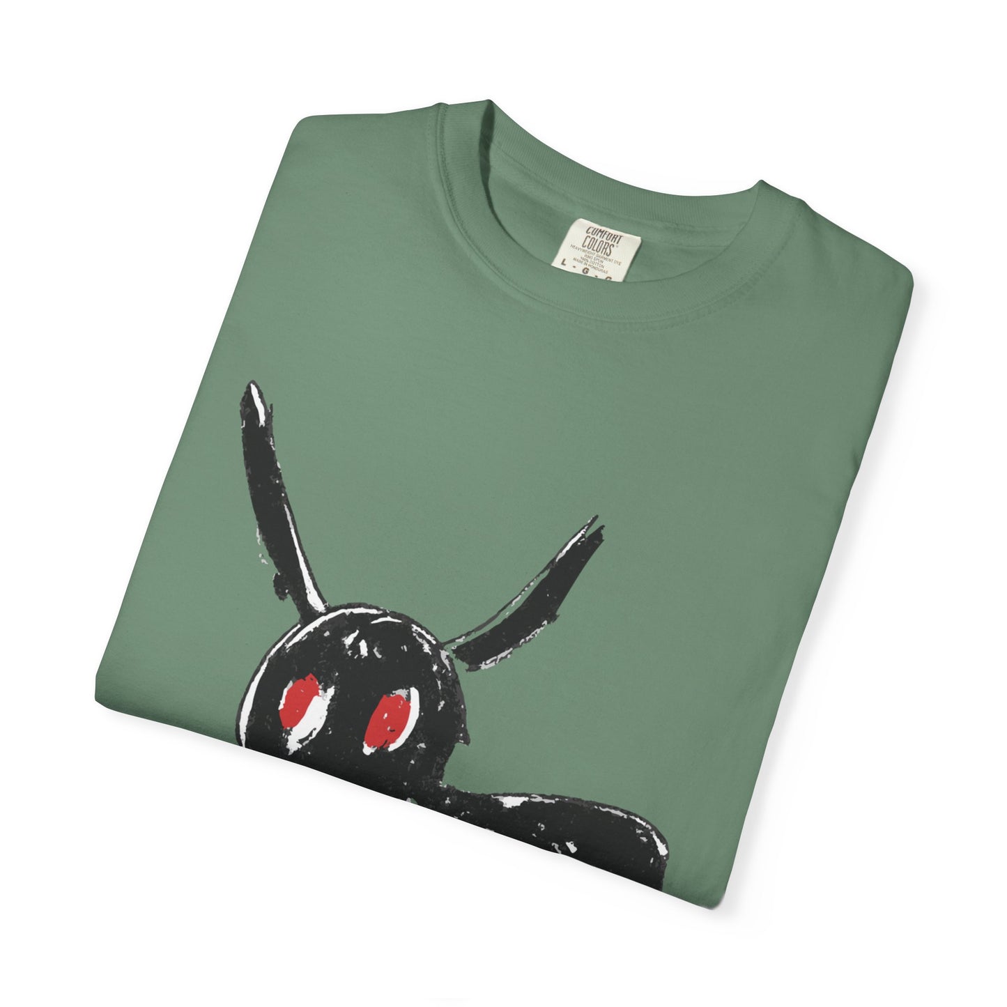 Demon Sketch Dyed Tshirt Printify