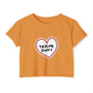 Heartbeats & Midnights Women's Festival Crop Top - snazzymerch