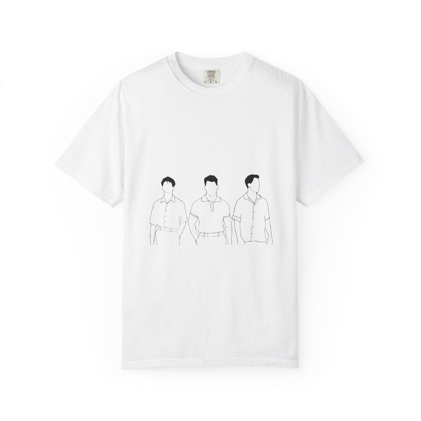 Classic White Unisex Garment-Dyed T-shirt - snazzymerch