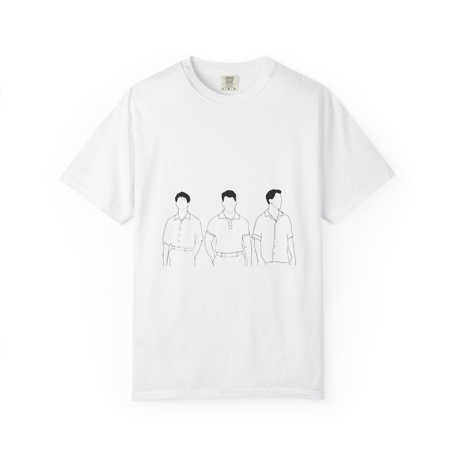 Classic White Unisex Garment-Dyed T-shirt - snazzymerch