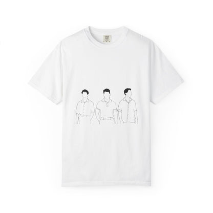 Classic White Unisex Garment-Dyed T-shirt - snazzymerch