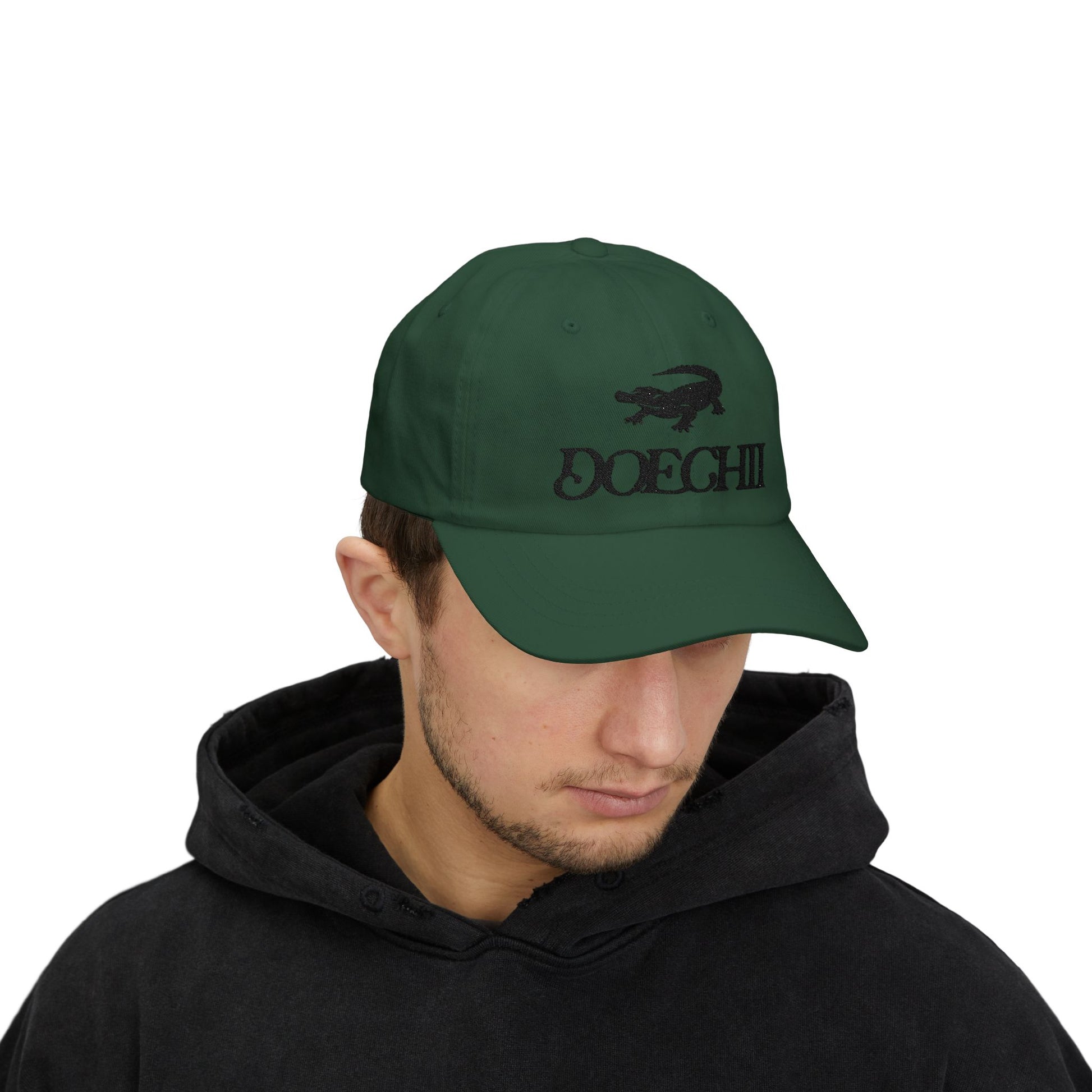 Red Typography Classic Dad Cap - snazzymerch