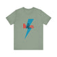 Bolt & Beats Fusion Unisex short sleeve Tee Printify
