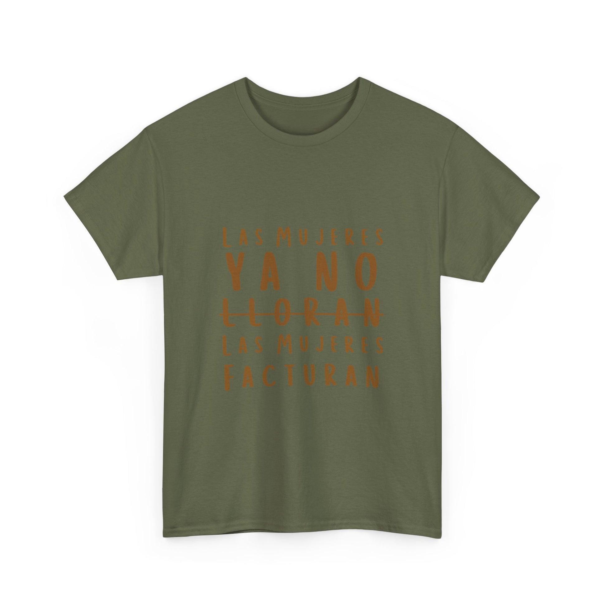 Hustle Over Tears Unisex Heavy cotton tee Printify