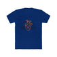 Vintage Anatomical Heart Line Unisex Cotton Tee - snazzymerch