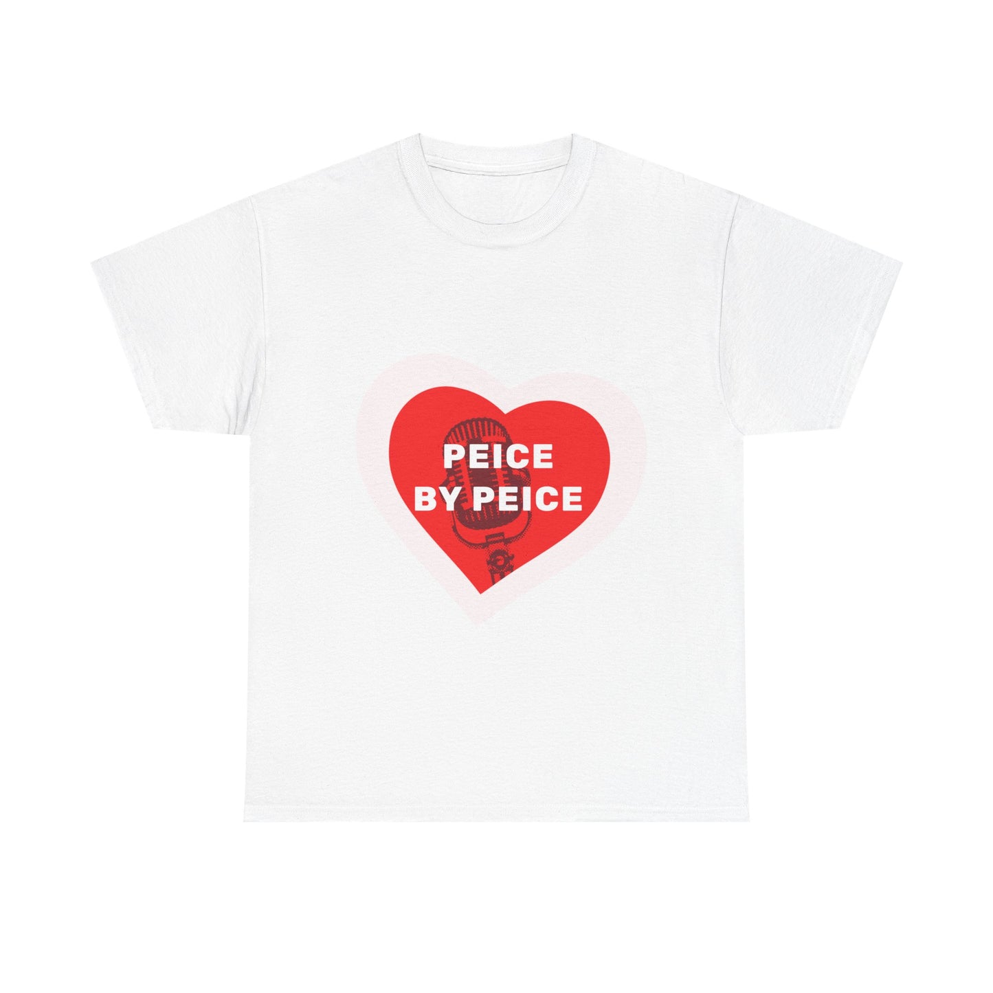 Piece by Piece Mic Drop Unisex Heavy cotton tee Printify