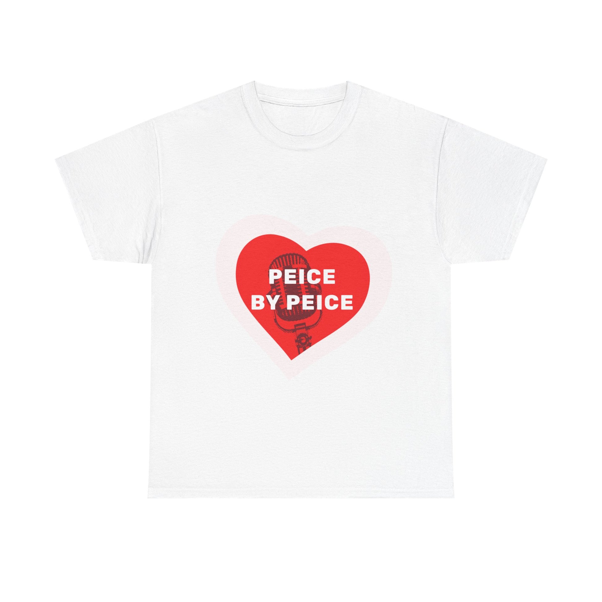 Piece by Piece Mic Drop Unisex Heavy cotton tee Printify