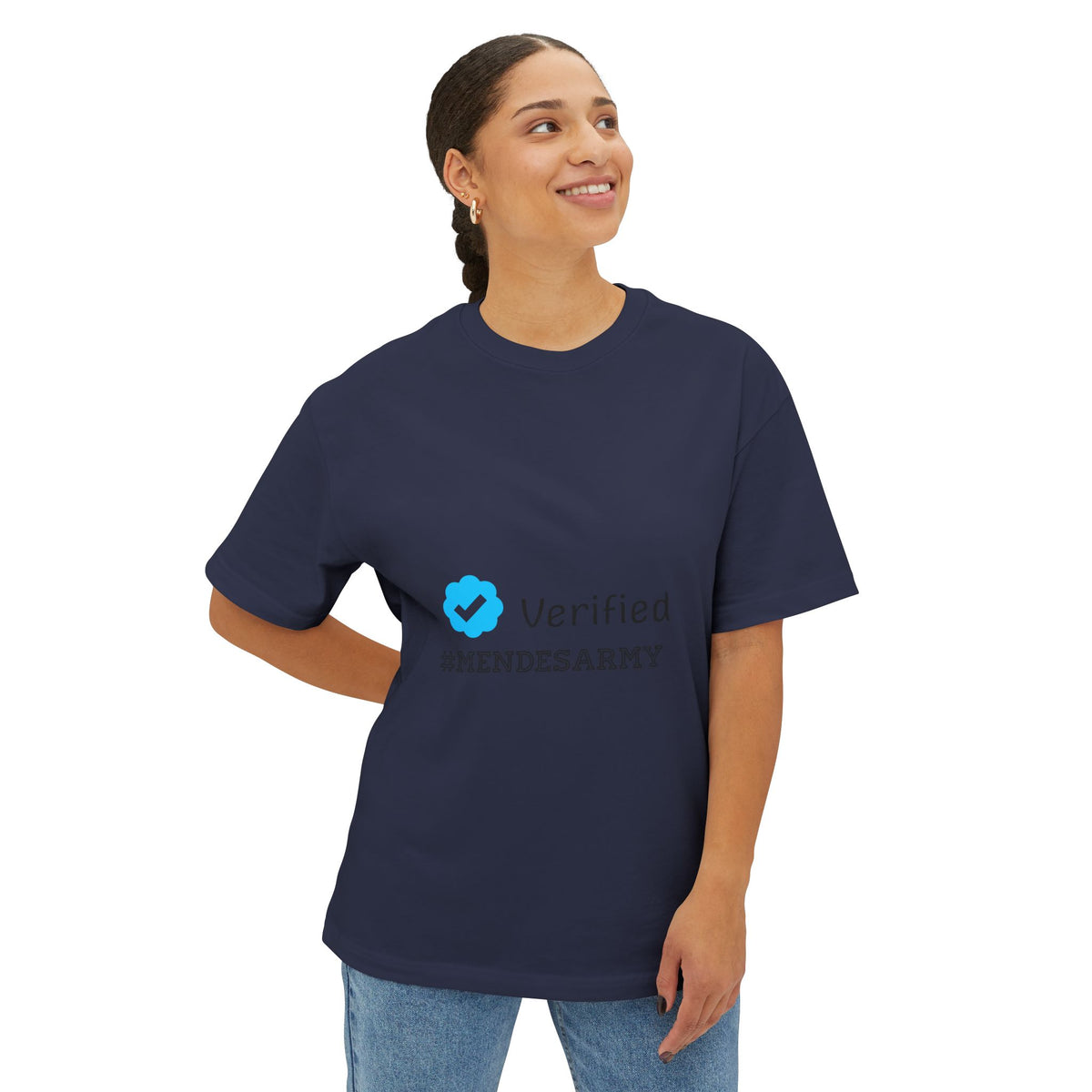 Verified Soul Unisex Oversized Boxy Tee Printify
