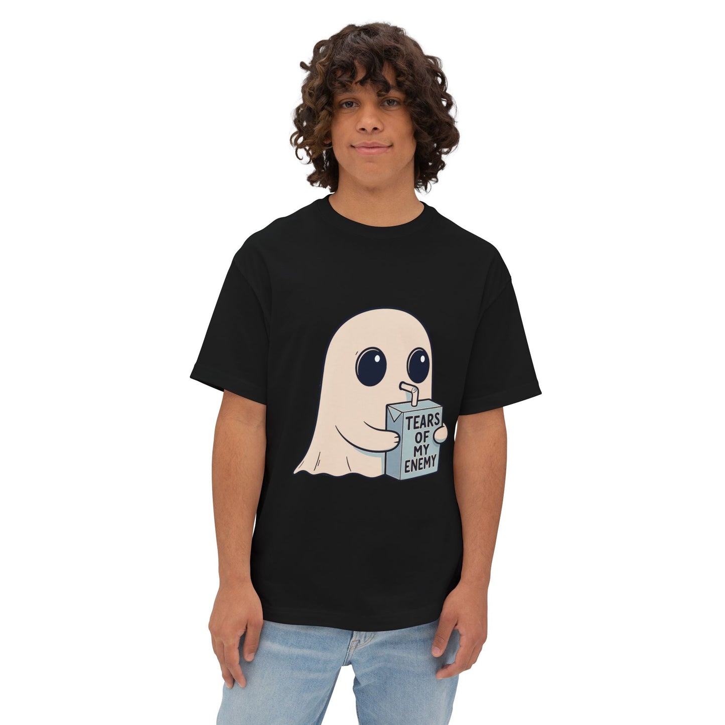 Oversized boxy Tee – Snazzy Tears Edition Printify