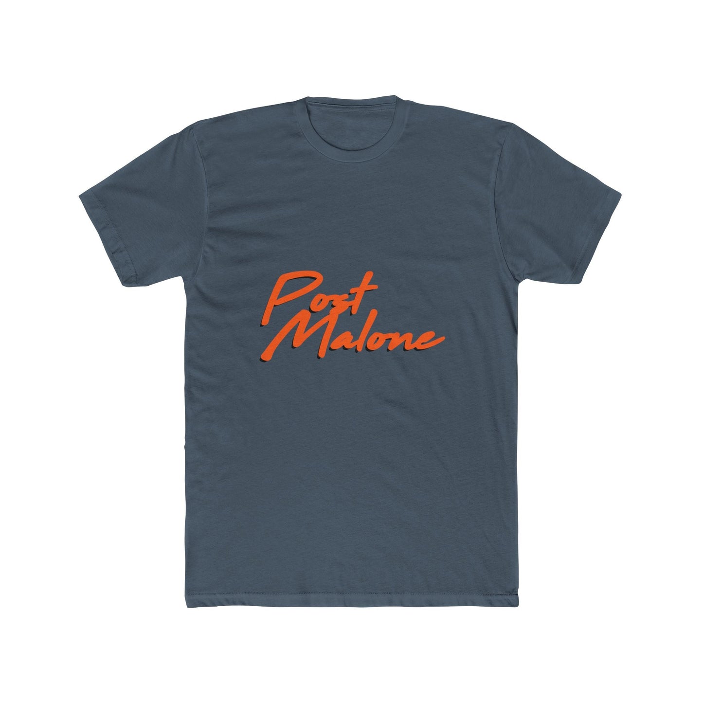 Unisex Cotton Tee – Post Malone Name Design Printify
