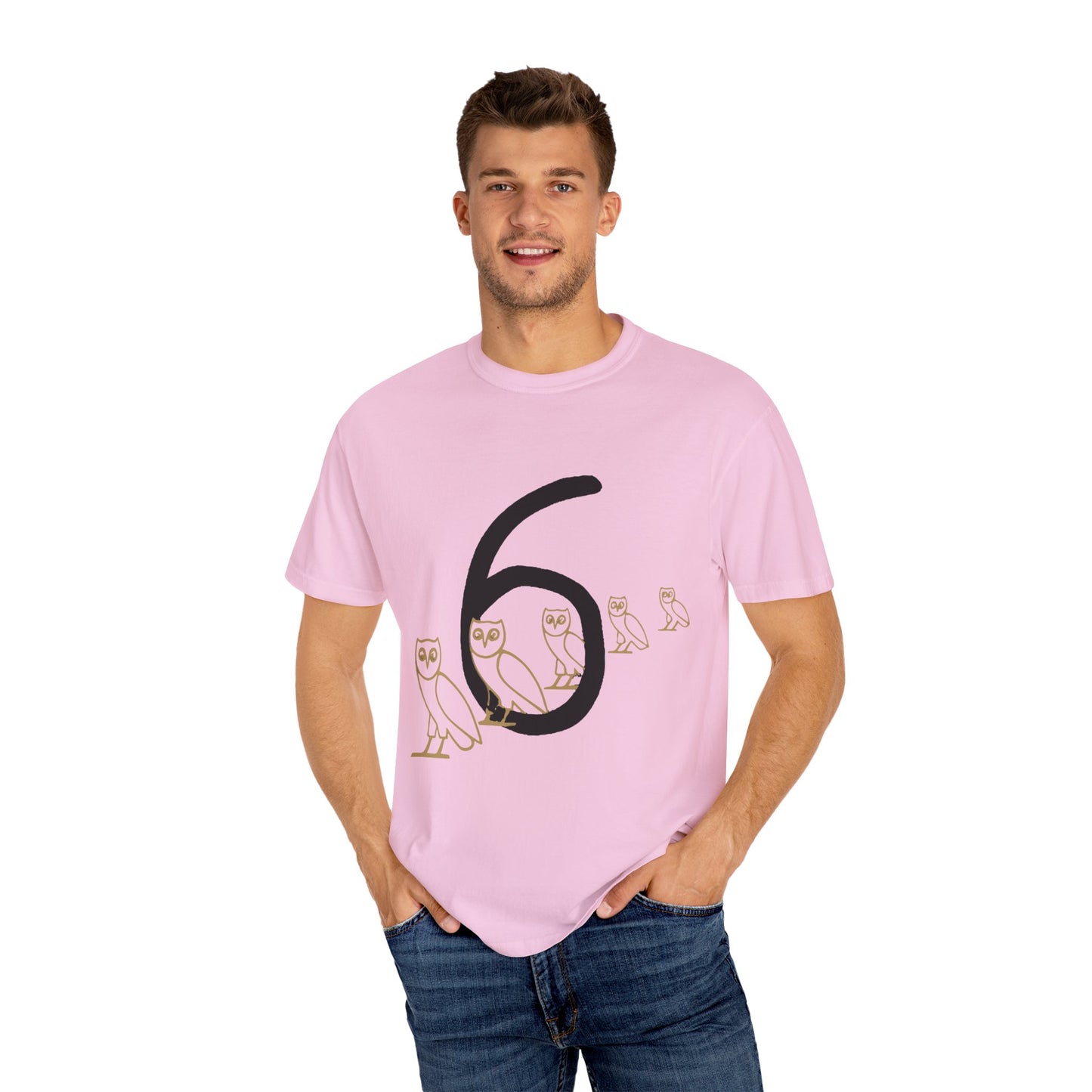 OVO Owl Evolution Dyed Tshirt Printify