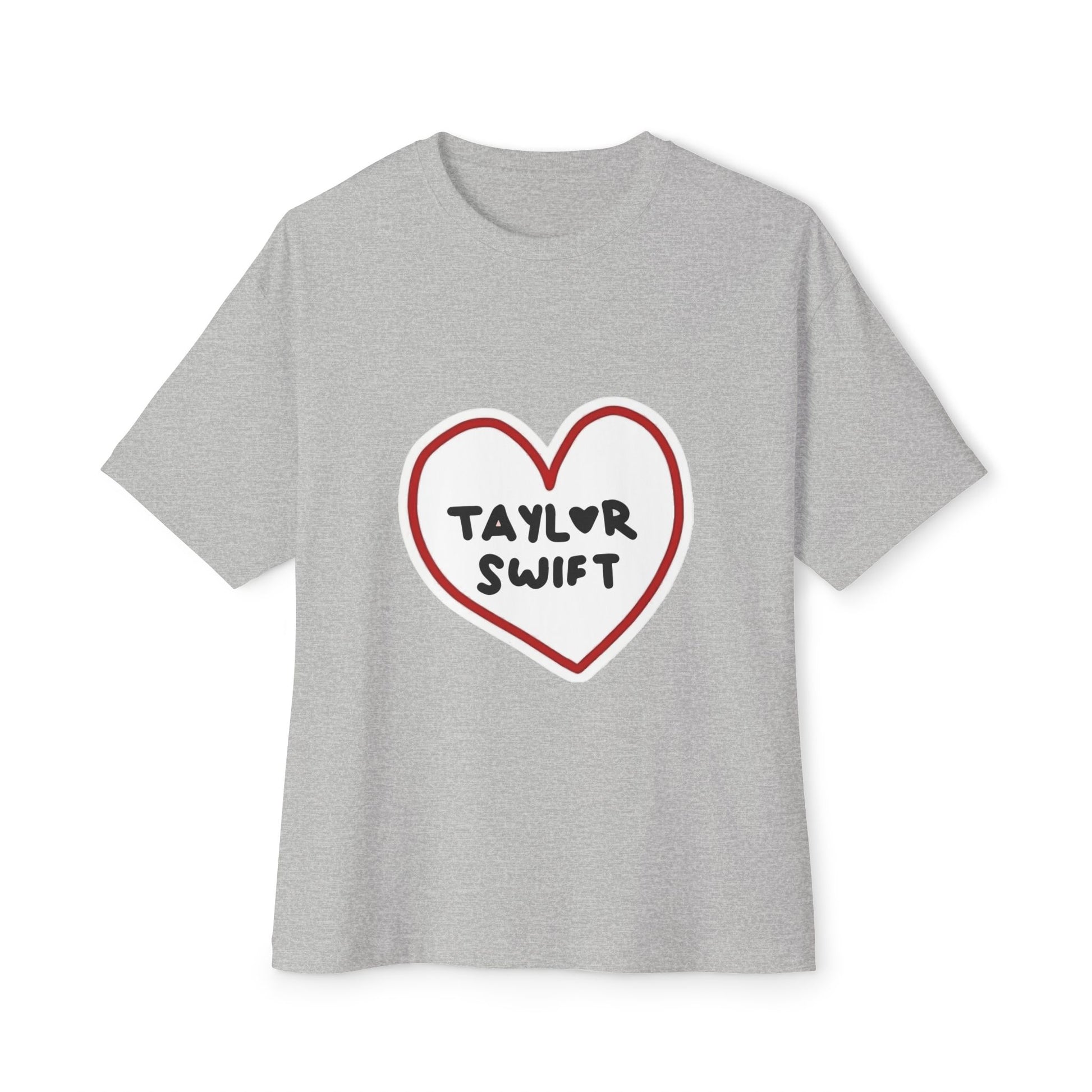 Heartbeats & Midnights Unisex Oversized Boxy Tee Printify