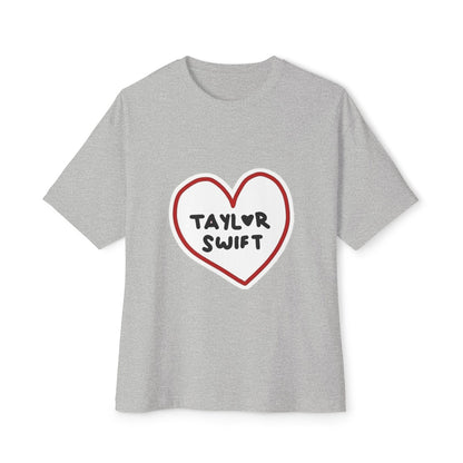 Heartbeats & Midnights Unisex Oversized Boxy Tee Printify