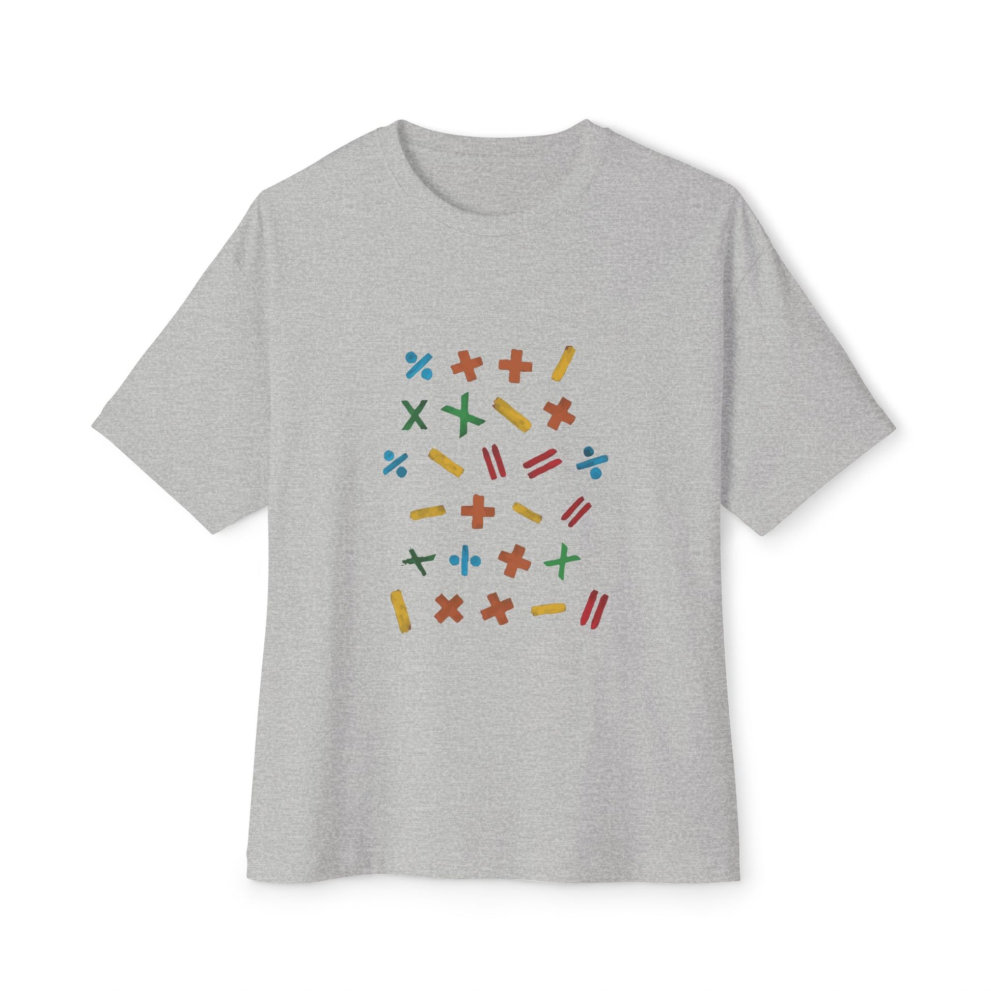 Minimalist Paw Print Oversized Boxy Tee Printify