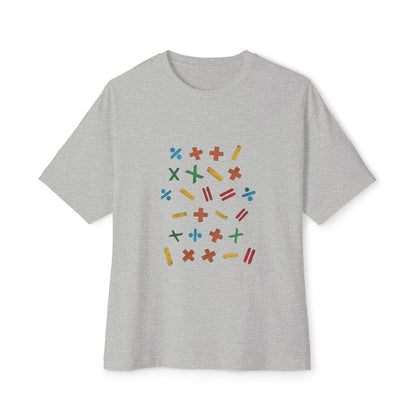 Minimalist Paw Print Oversized Boxy Tee Printify
