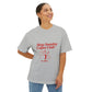 Unisex Oversized Tee – Snazzy Coffe Club Edition Printify