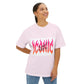 Flame Flight Iconic Unisex Oversized Boxy tee Printify