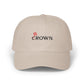 Abstract Red Flag Typography Classic Dad Cap - snazzymerch