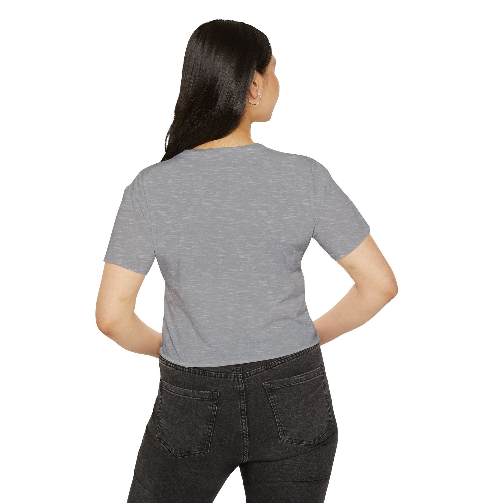 Pop Muse Silhouette Women's Festival Crop Top - snazzymerch