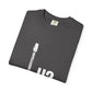 Minimal Guitar Logo Unisex Garment-Dyed T-shirt - snazzymerch