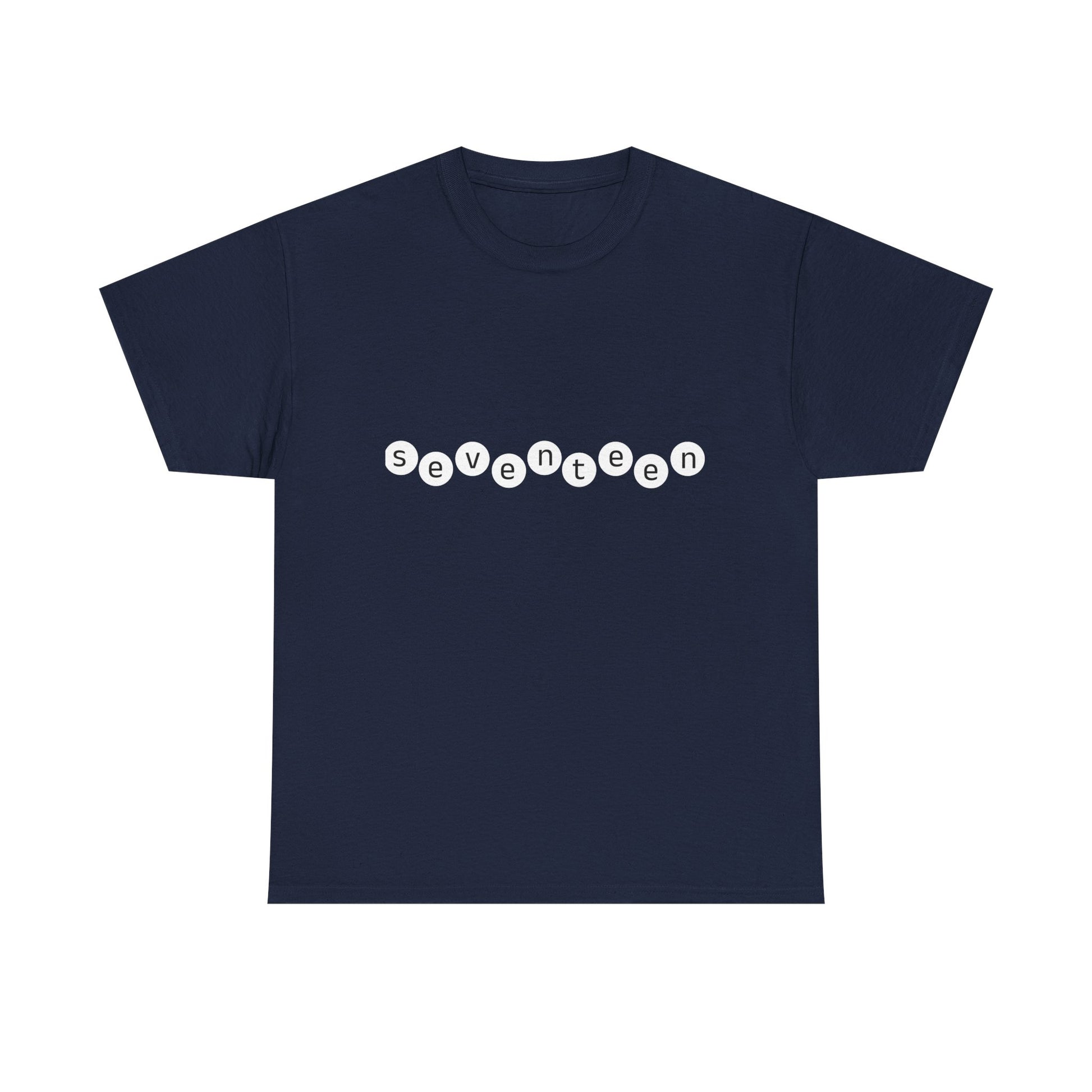 Minimal White Orbit Unisex Heavy Cotton Tee - snazzymerch