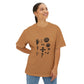 Ocean Wave with Heart Outline Oversized Boxy Tee Printify