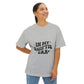 Retro Girl Power Unisex Oversized Boxy Tee - snazzymerch