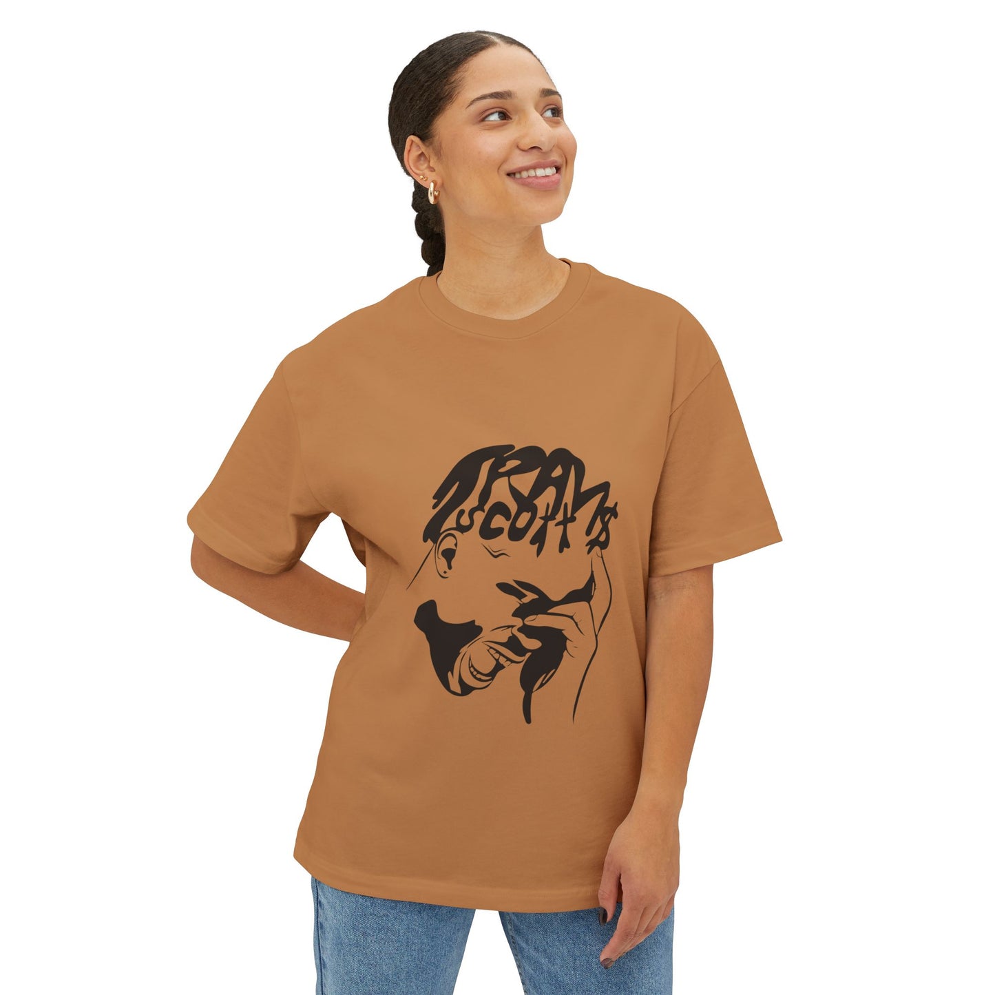 Stargazer Unisex Oversized Boxy Tee - snazzymerch
