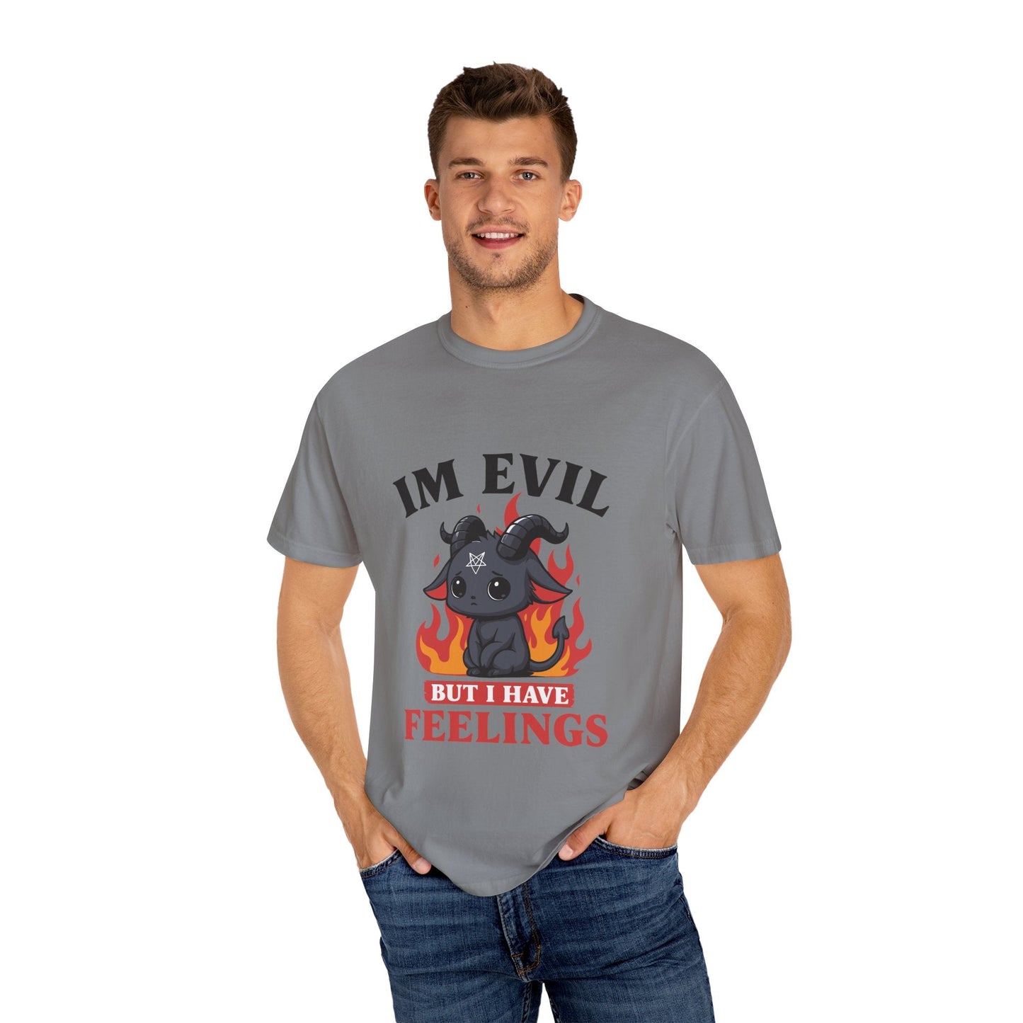 Dyed T-shirt – Snazzy Evil Edition Printify