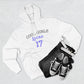 Love for 17 Graphic Three-Panel Fleece Hoodie - snazzymerch